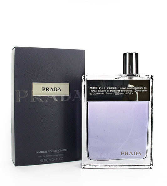 Prada Amber 3.4 Eau De Toilette Spray For Men