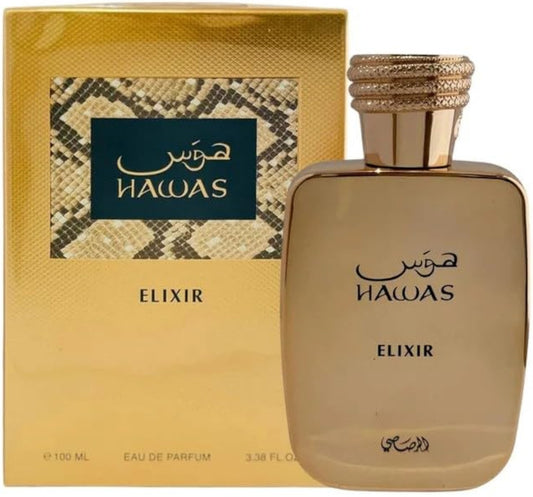 Rasasi Hawas Elixir 3.4 Eau De Parfum Spray For Men