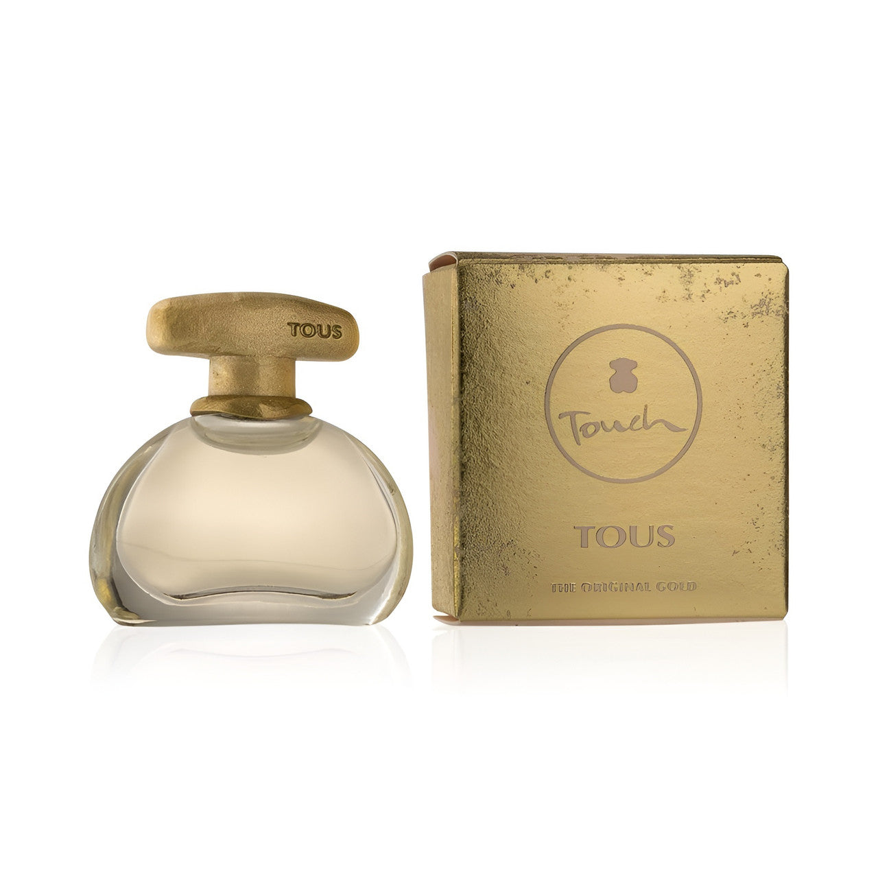 Tous Touch the Original Gold 0.13 oz Eau de Toilette Mini for Women