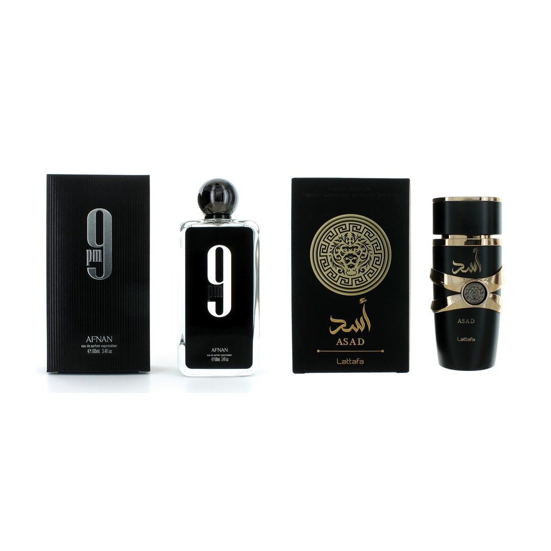 The Arabian King Bundle – Afnan 9PM & Lattafa Asad
