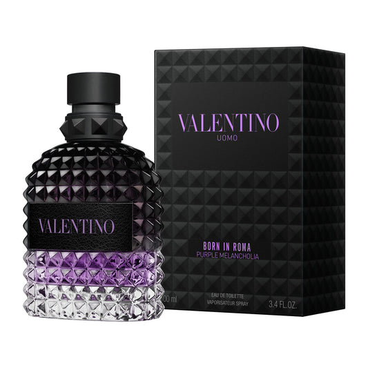 Valentino Uomo Born In Roma Purple Melancholia 3.4 Eau de Toilette Spray for Men