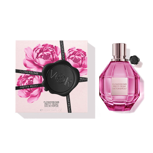 Viktor & Rolf Flowerbomb Pretty Peony 3.4 Eau De Parfum Spray For Women