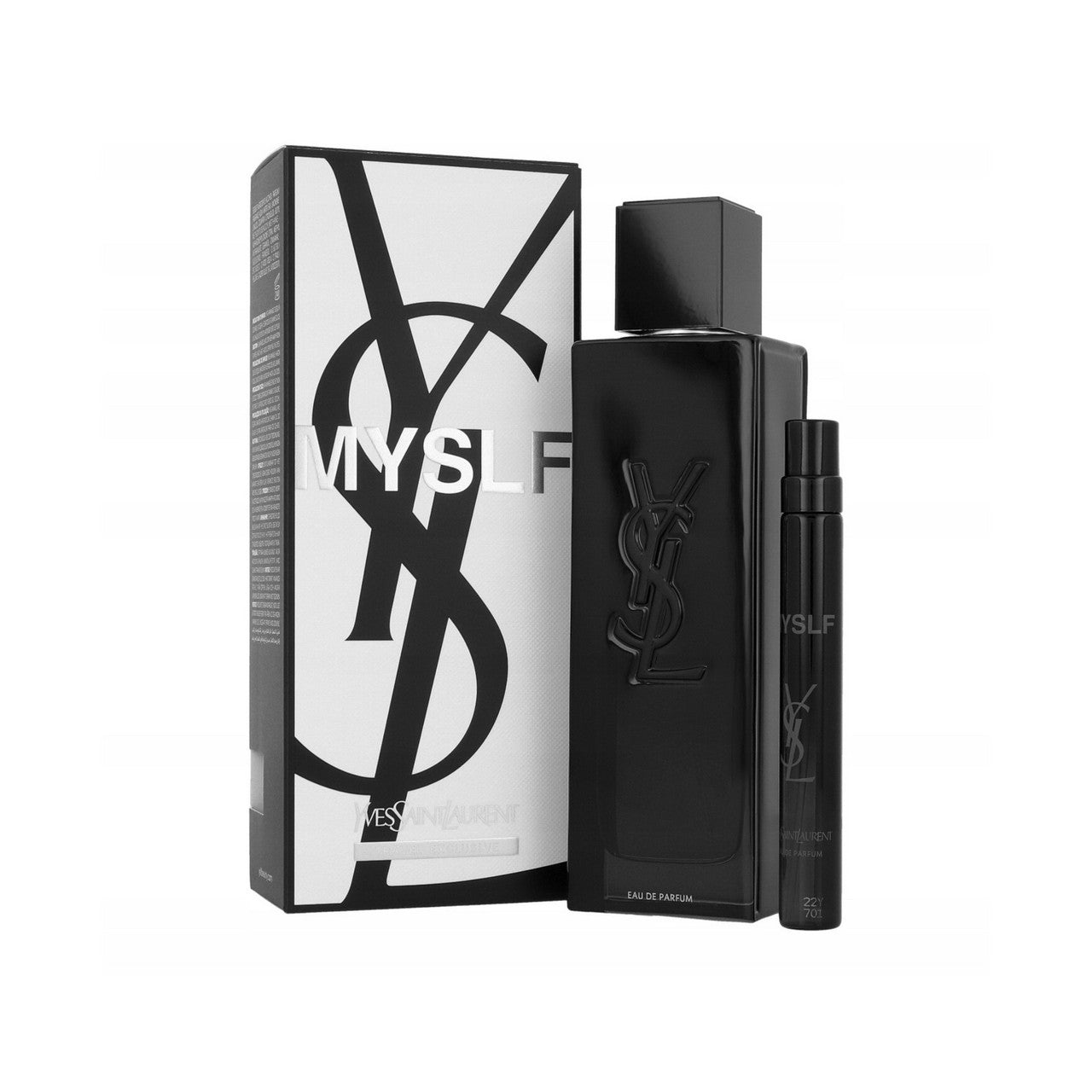 Ysl Myslf 2 Pcs Set for Men: 3.3 Eau de Parfum Spray + 0.33 Eau de Parfum Spray