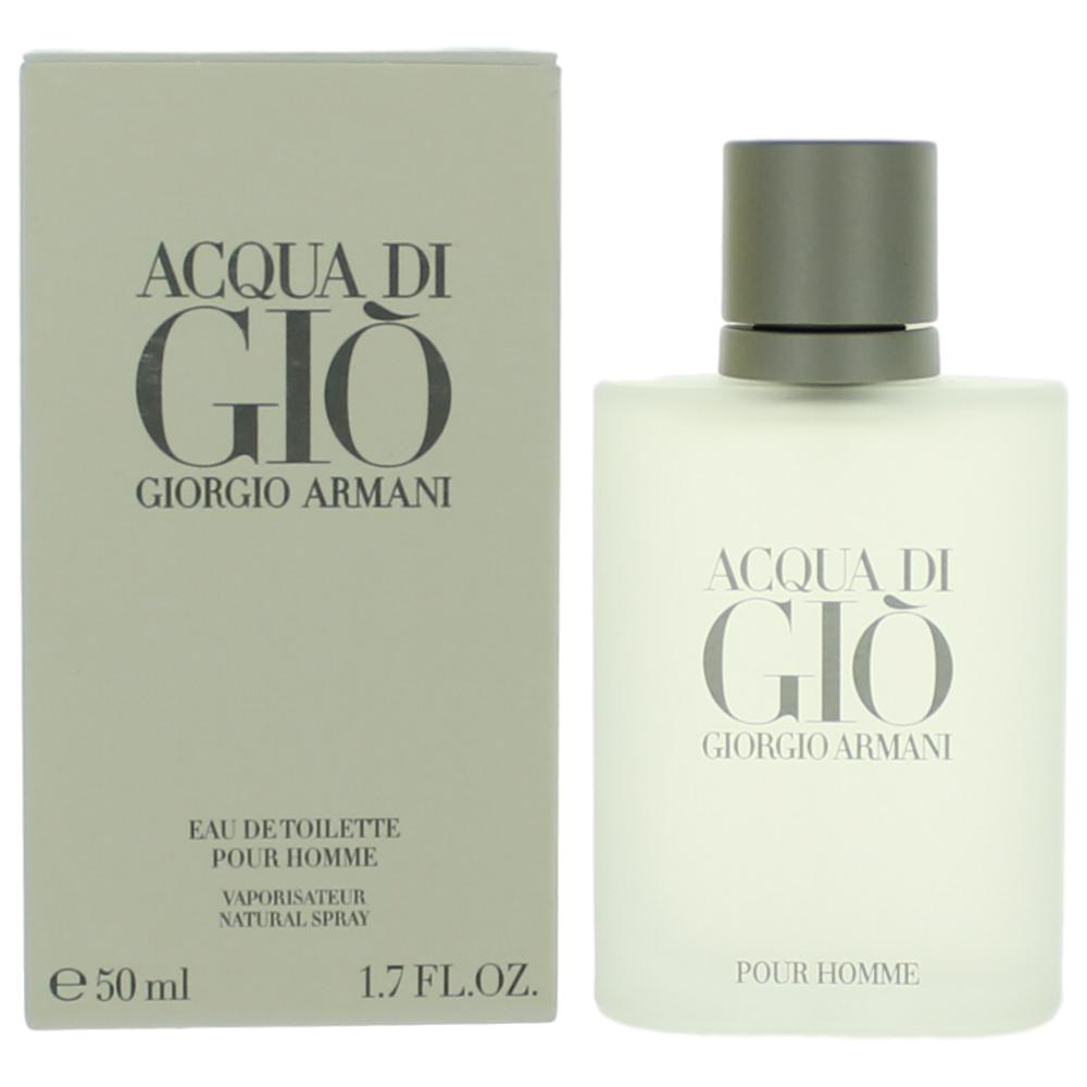 Acqua Di Gio by Giorgio Armani, 1.7 oz Eau De Toilette Spray for Men - 101 Perfume Plus