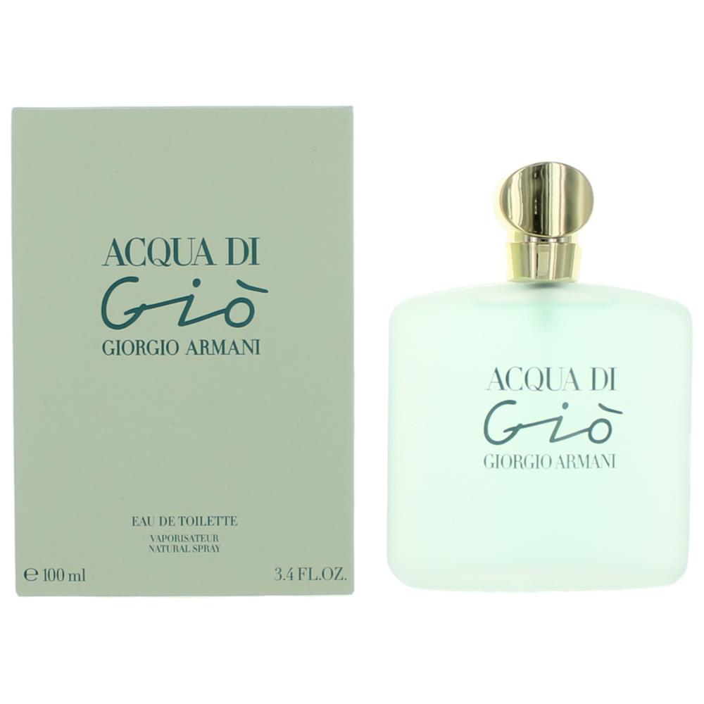 Acqua Di Gio by Giorgio Armani, 3.4 oz Eau De Toilette Spray for Women - 101 Perfume Plus