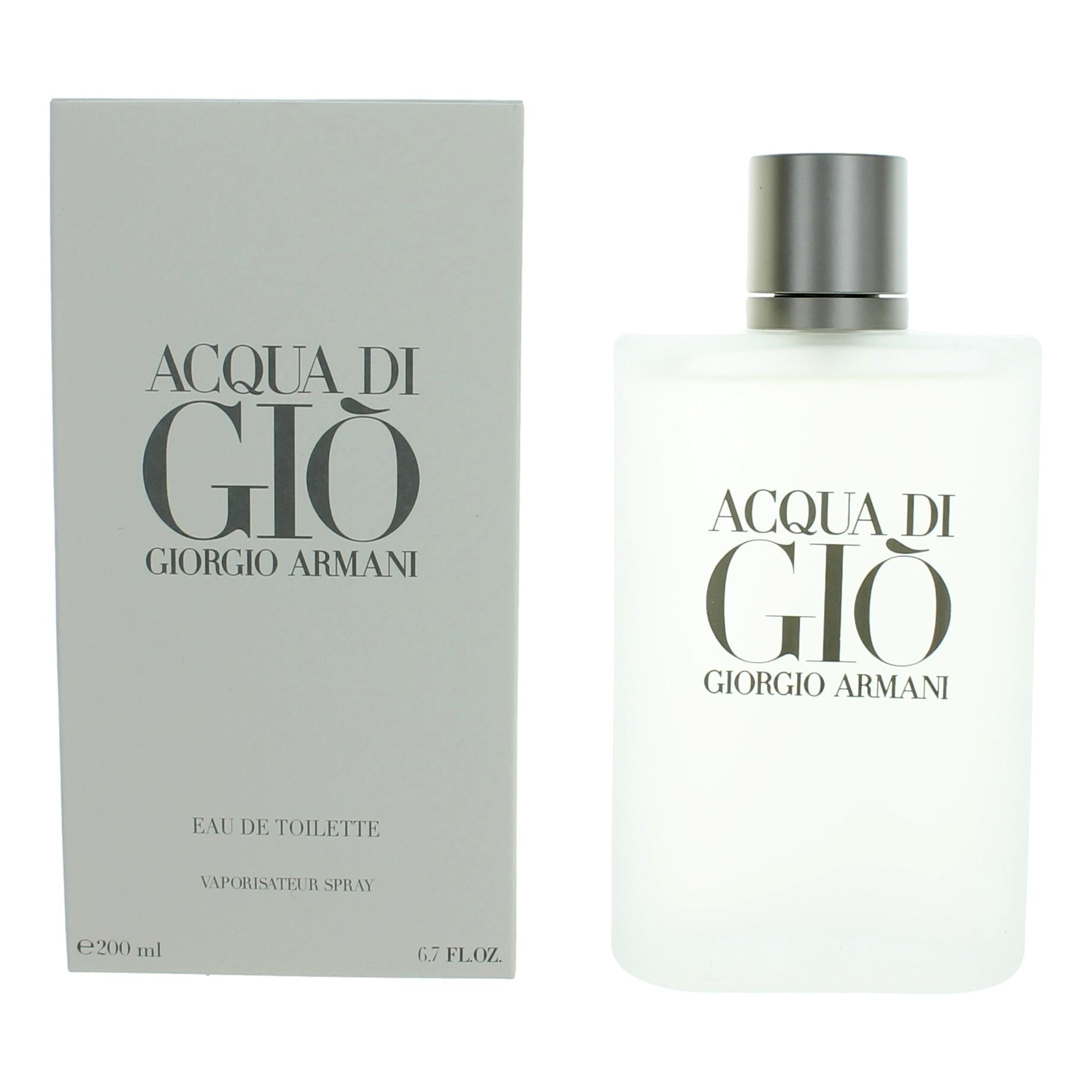 Acqua Di Gio by Giorgio Armani, 6.7 oz Eau De Toilette Spray for Men - 101 Perfume Plus