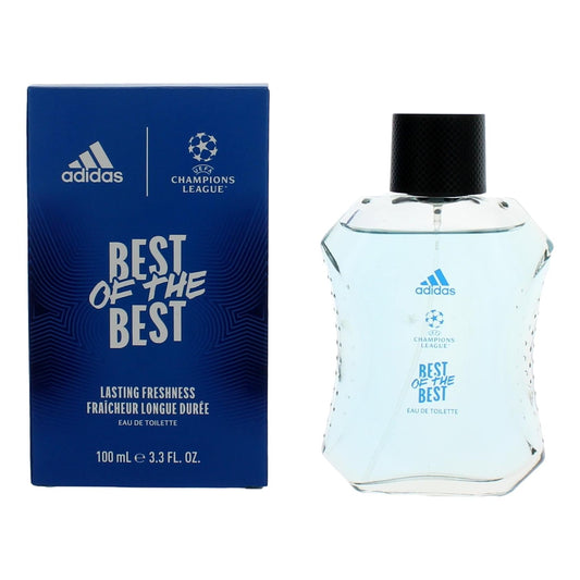 Adidas Champions League Best of the Best by Adidas, 3.3 oz Eau De Toilette Spray for Men - 101 Perfume Plus