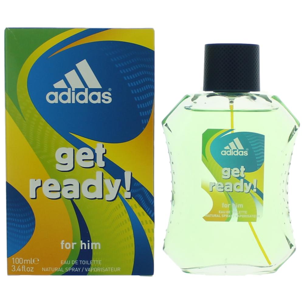 Adidas Get Ready by Adidas, 3.4 oz Eau De Toilette Spray for Men - 101 Perfume Plus