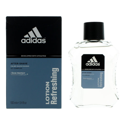 Adidas Refreshing by Adidas, 3.4 oz After Shave Lotion for Men - 101 Perfume Plus