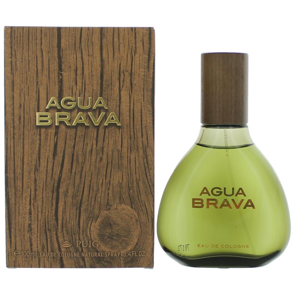 Agua Brava by Antonio Puig, 3.4 oz Eau De Cologne Spray for Men - 101 Perfume Plus