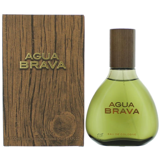 Agua Brava by Antonio Puig, 3.4 oz Eau De Cologne Spray for Men - 101 Perfume Plus