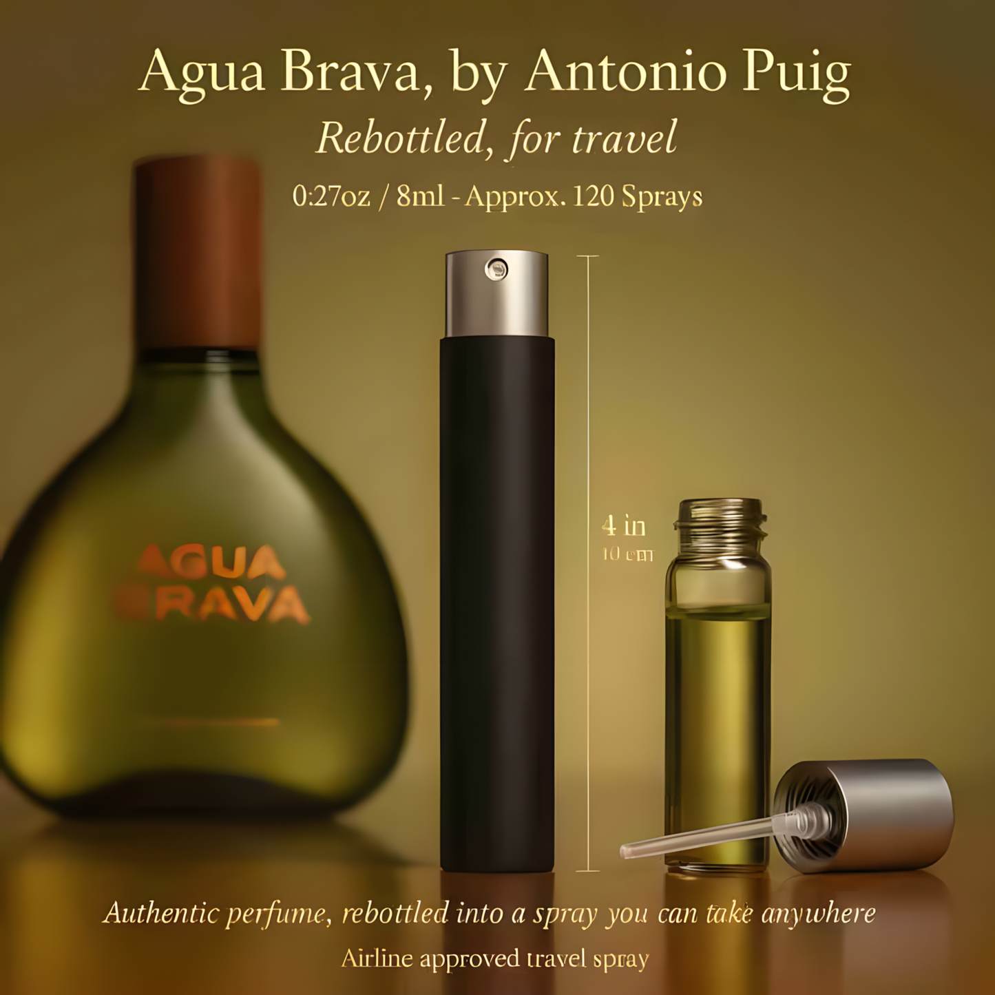 Agua Brava by Antonio Puig - 8ml Travel Spray