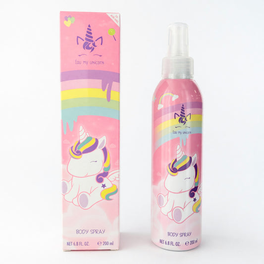 Eau My Unicorn by Disney, 6.8 oz Body Spray for Girls