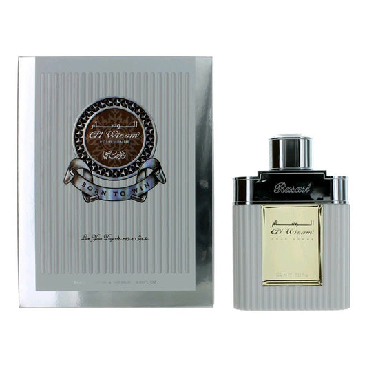 Al Wisam by Rasasi, 3.3 oz Eau De Parfum Spray for Men - 101 Perfume Plus