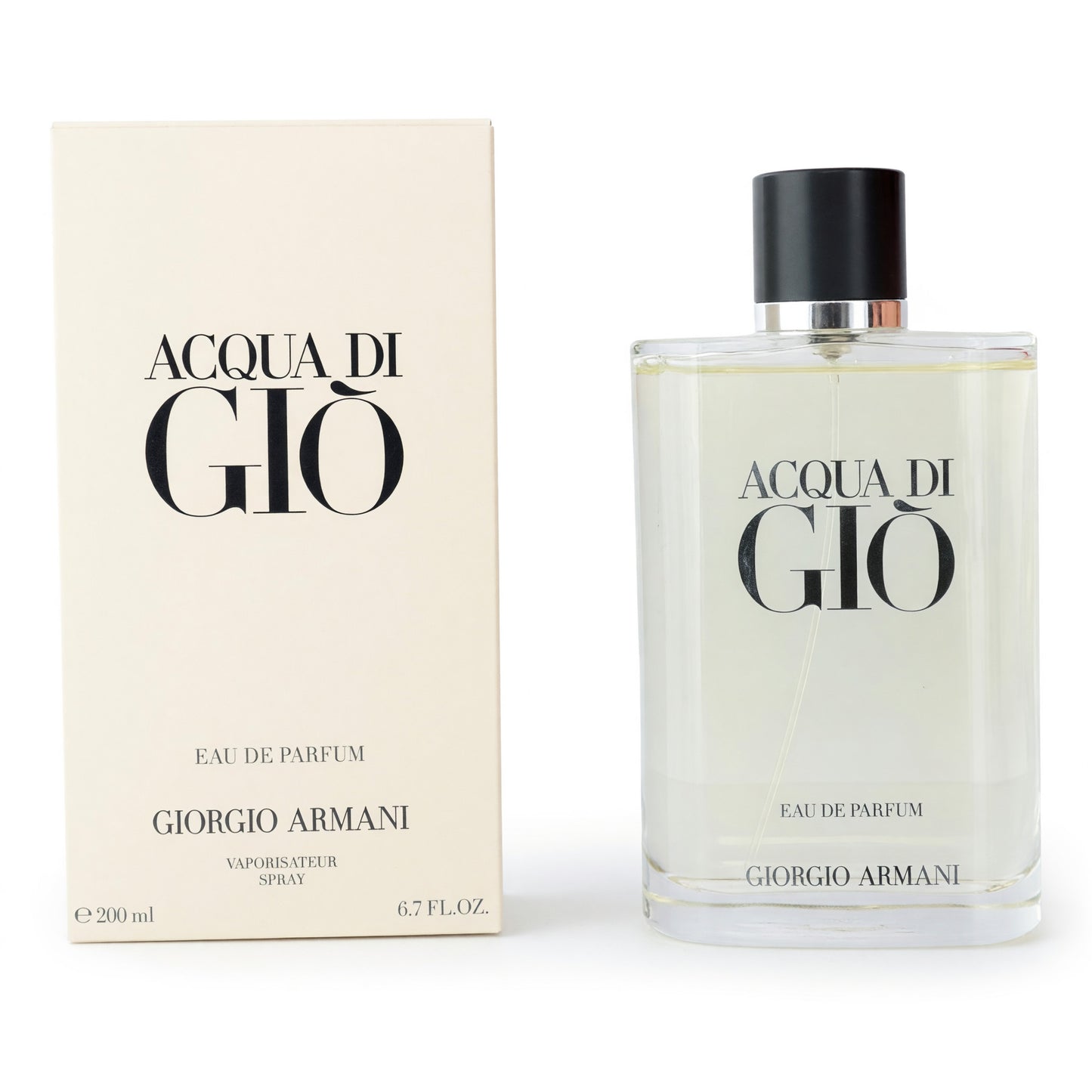 Acqua di Gio de Giorgio Armani, atomizador EDP de 6.7 oz para hombre