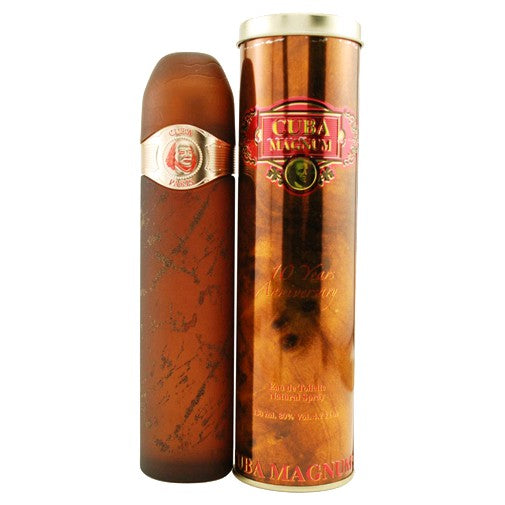 Cuba Magnum Red de Cuba, Eau de Toilette en Spray de 4.2 oz para Hombres