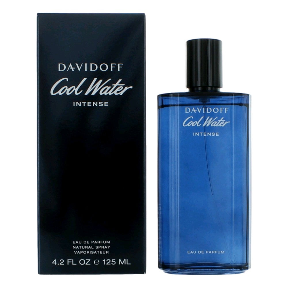 Cool Water Intense de Davidoff, Vaporizador de 4.2 oz EDP para hombre