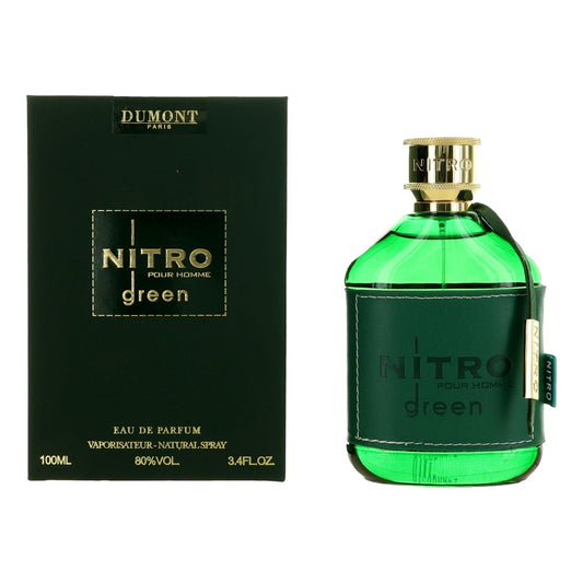 Nitro Green de Dumont, EDP Vaporizador de 3.4 oz para Hombres