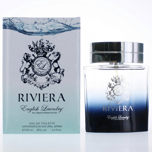 Riviera de English Laundry, 3.4 oz EDT Spray para hombre