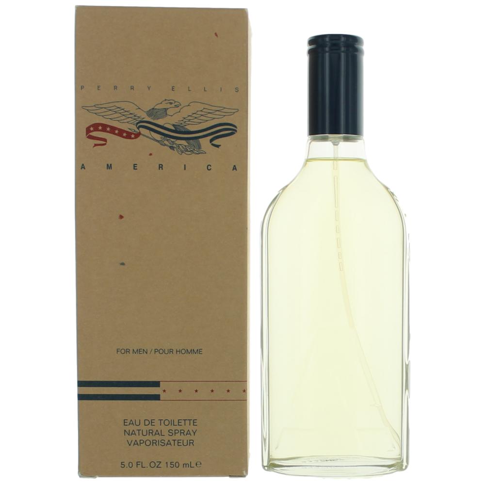 America by Perry Ellis, 5 oz Eau De Toilette Spray for Men - 101 Perfume Plus