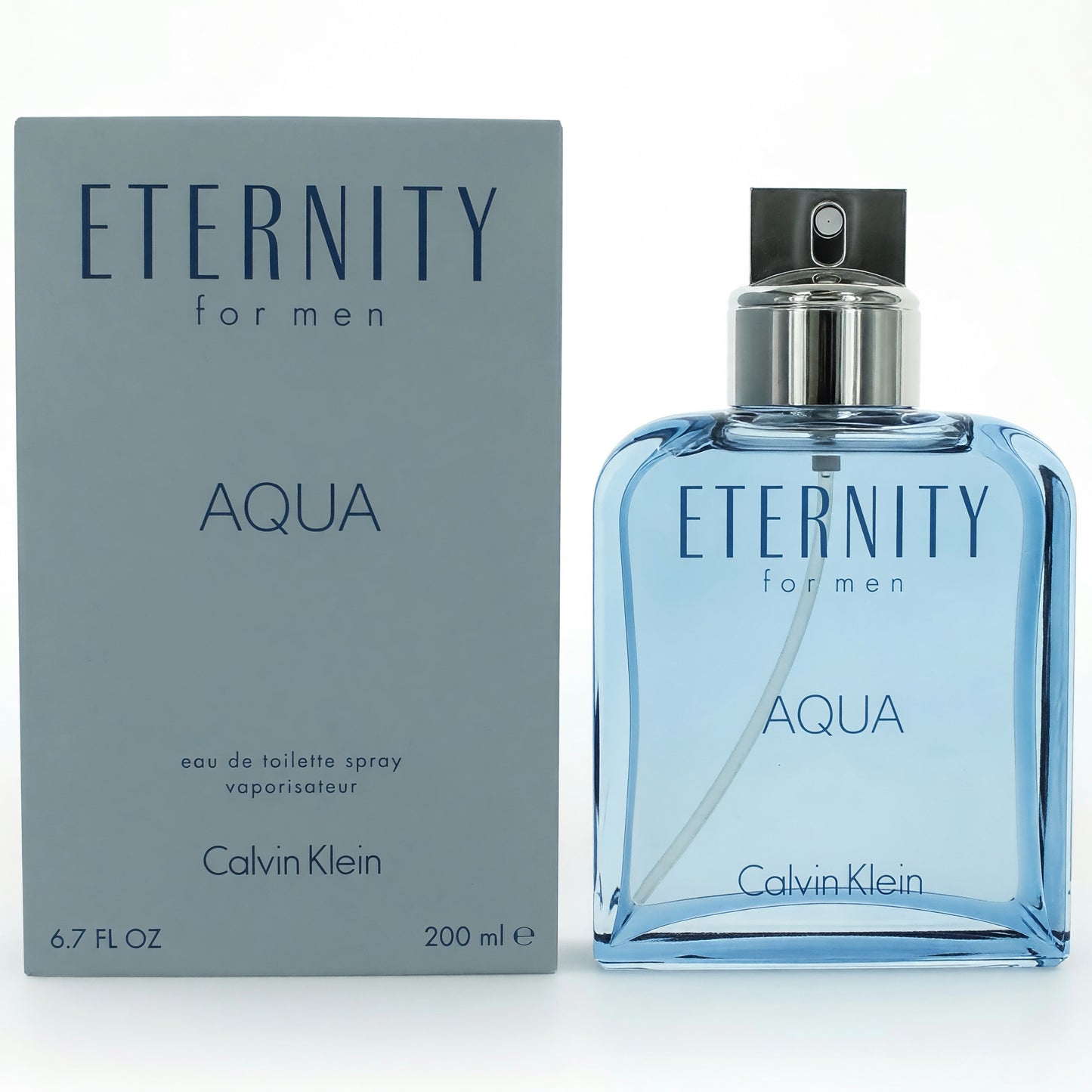 Eternity Aqua de Calvin Klein, Eau de Toilette en Spray de 6.7 oz para Hombre