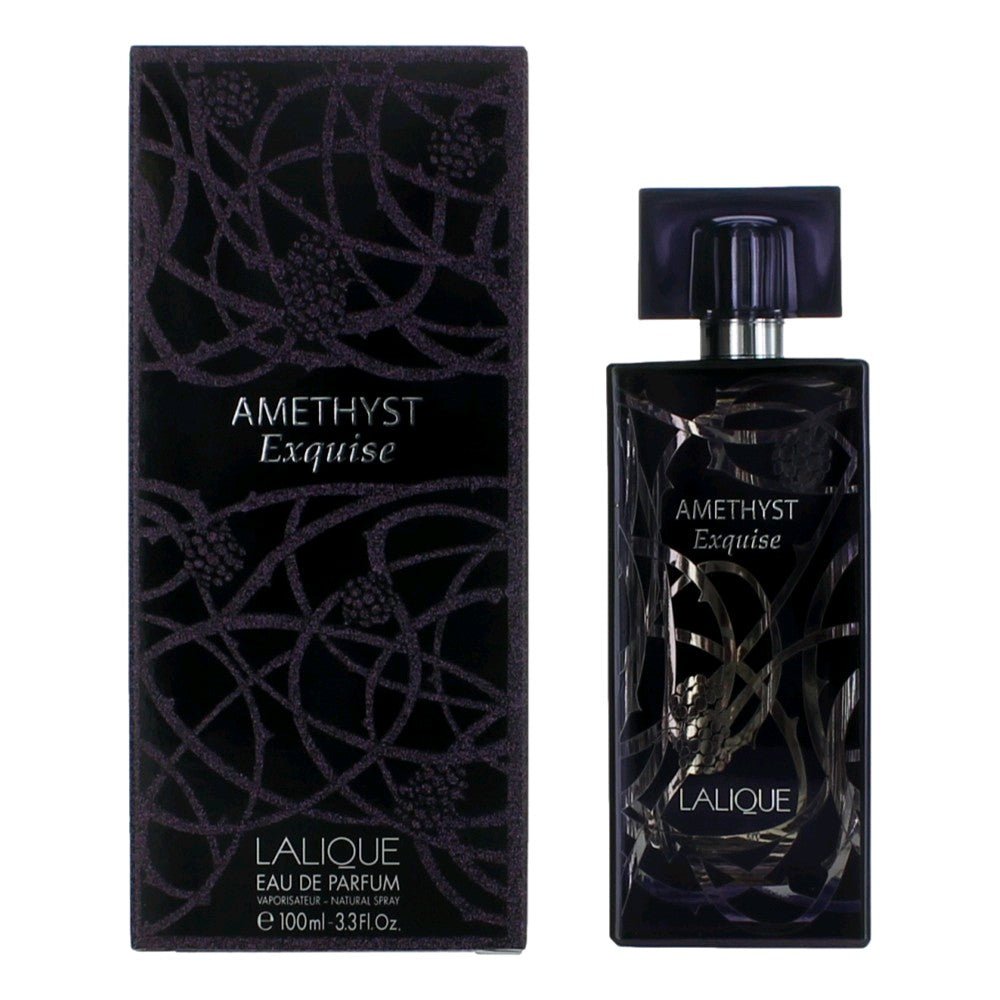 Amethyst Exquise by Lalique, 3.3 oz Eau De Parfum Spray for Women - 101 Perfume Plus