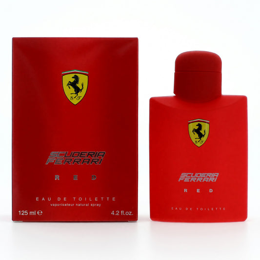 Ferrari Red de Scuderia Ferrari, Vaporizador EDT de 4.2 oz para Hombres