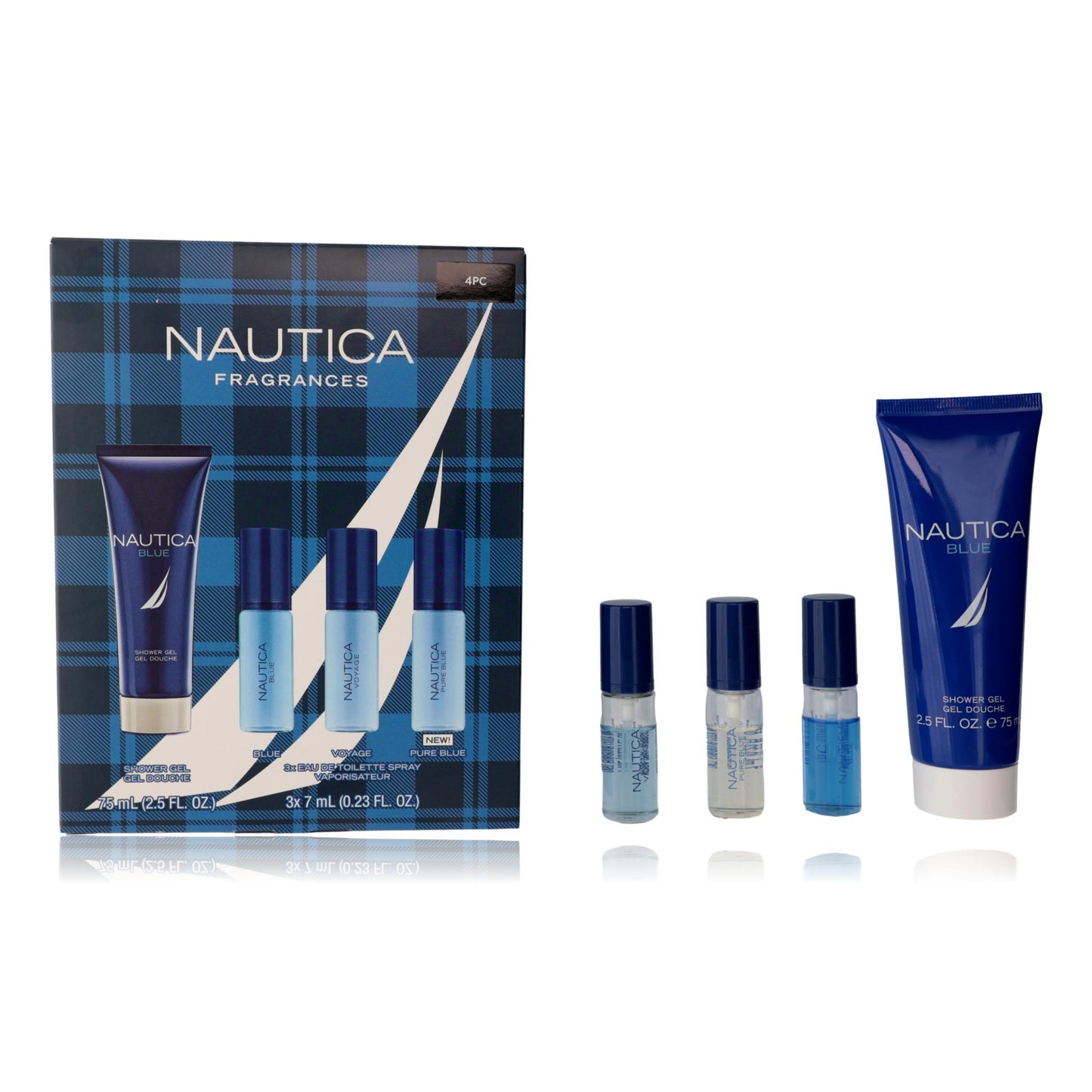 Nautica de Nautica, set de variedad de 4 piezas para hombre