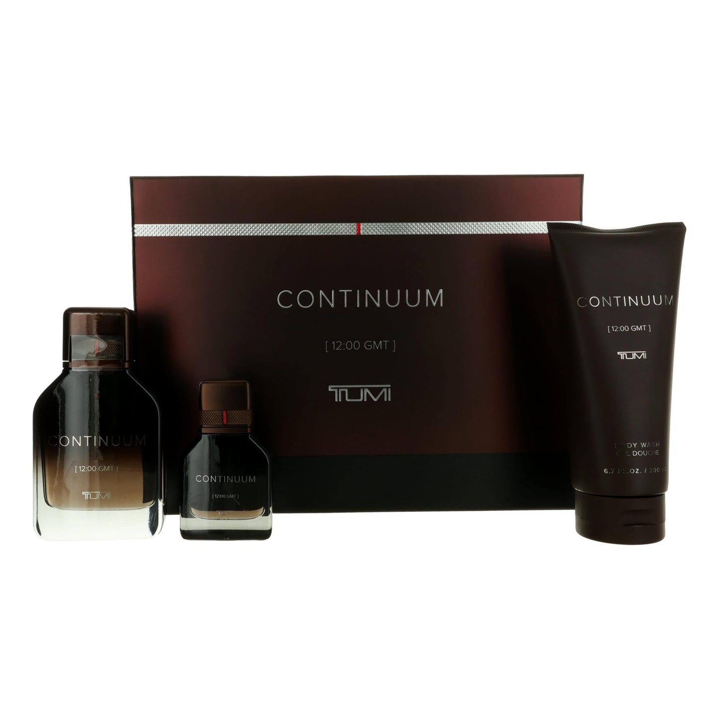 Continuum [12:00 GMT] de Tumi, set de regalo de 3 piezas para hombre