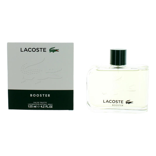Lacoste Booster de Lacoste, Eau de Toilette en vaporizador de 4.2 oz para hombre