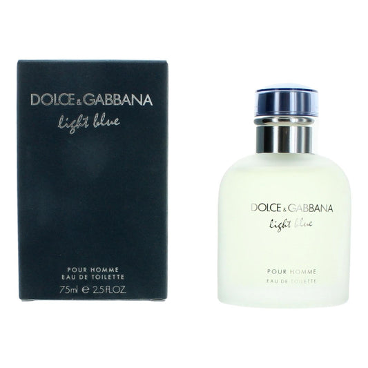 Light Blue by Dolce & Gabbana, 2.5 oz Eau De Toilette Spray for Men