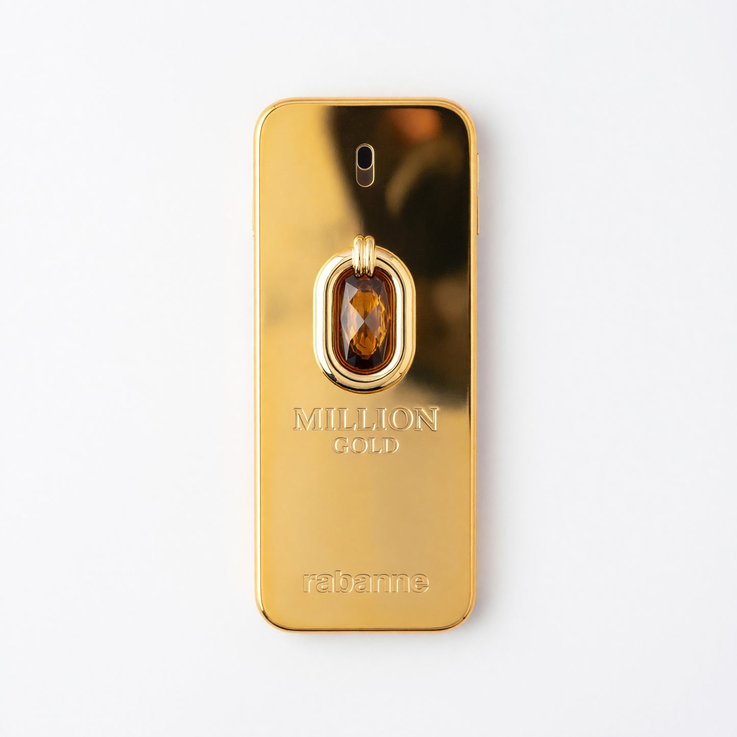 1 Million Gold Elixir de Paco Rabanne, Parfum intense en espray de 3.4 oz para hombres, SIN CAJA