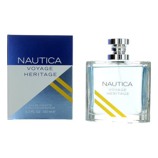 Nautica Voyage Heritage by Nautica, 3.3 oz Eau De Toilette Spray for Men