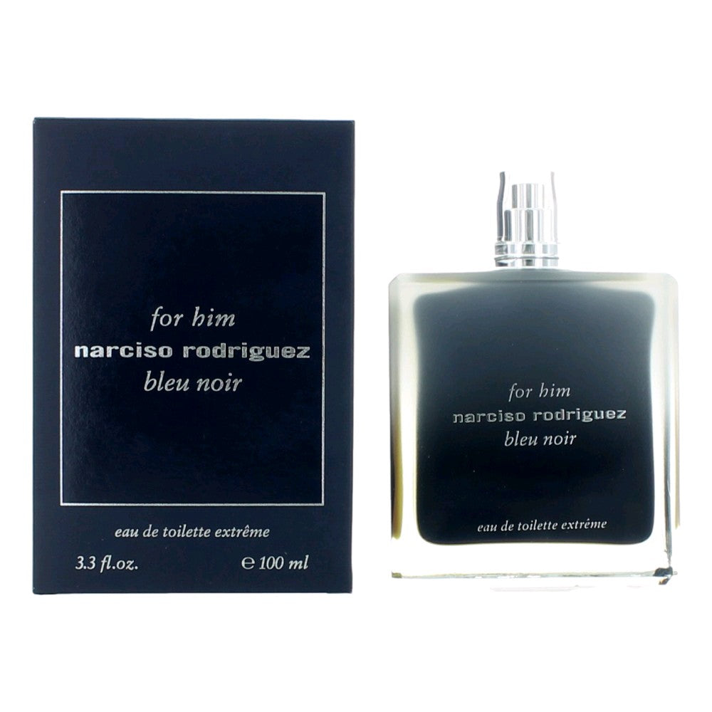 Narciso Rodriguez Bleu Noir Extreme by Narciso Rodriguez, 3.4 oz Eau De Toilette Spray for Men