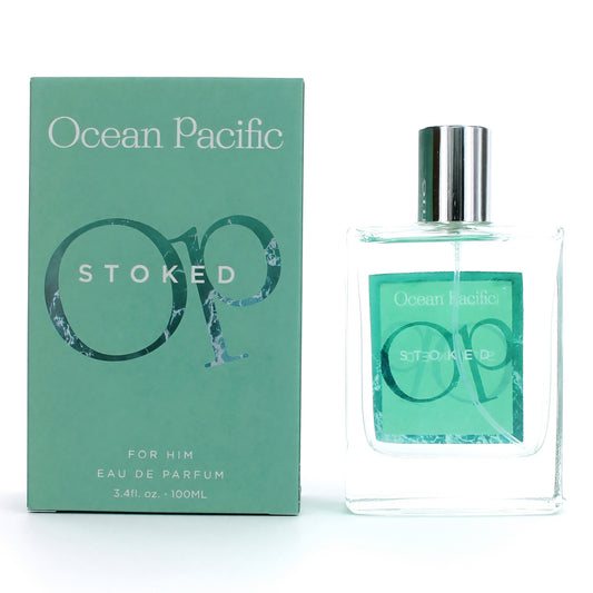 OP Stoked by Ocean Pacific, Eau de Toilette en Spray de 100 ml para Hombre