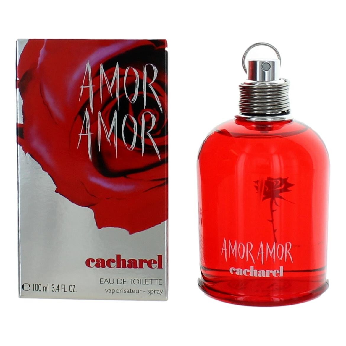 Amor Amor by Cacharel, 3.4 oz Eau De Toilette Spray for Women - 101 Perfume Plus