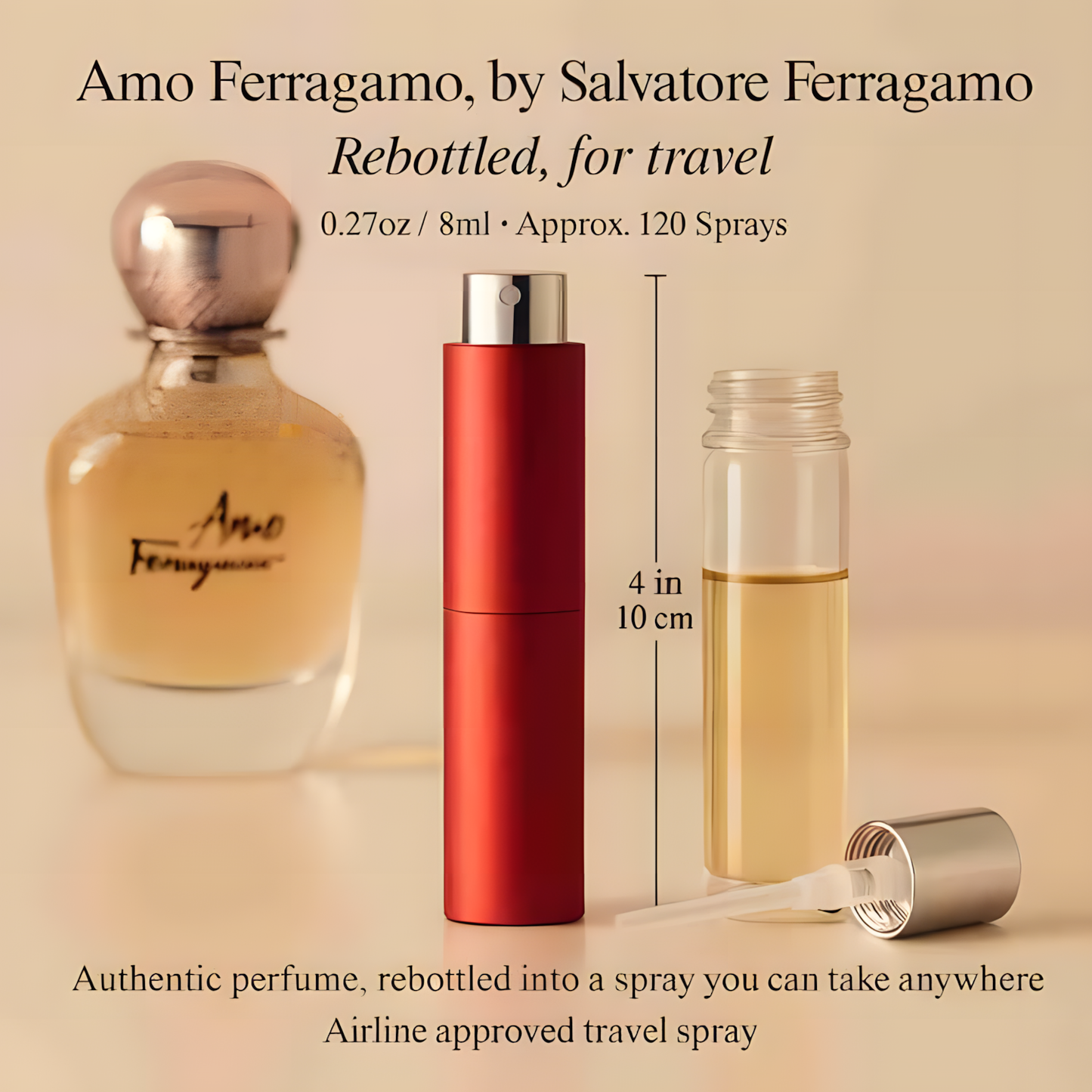 Amo Ferragamo by Salvatore Ferragamo - 8ml Travel Spray