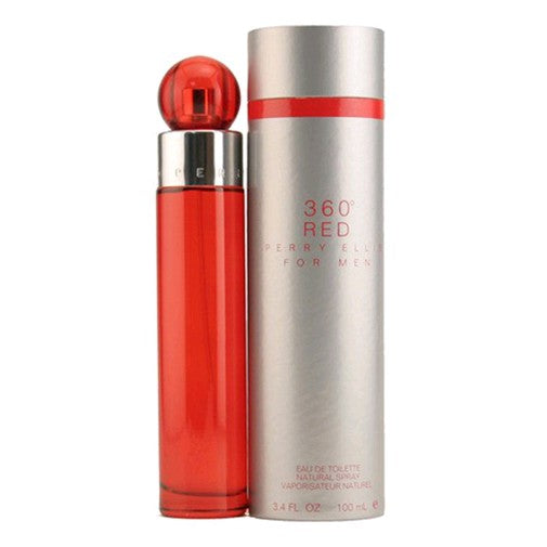 Perry Ellis 360 Red de Perry Ellis, Eau de Toilette en vaporizador de 100 ml para hombre