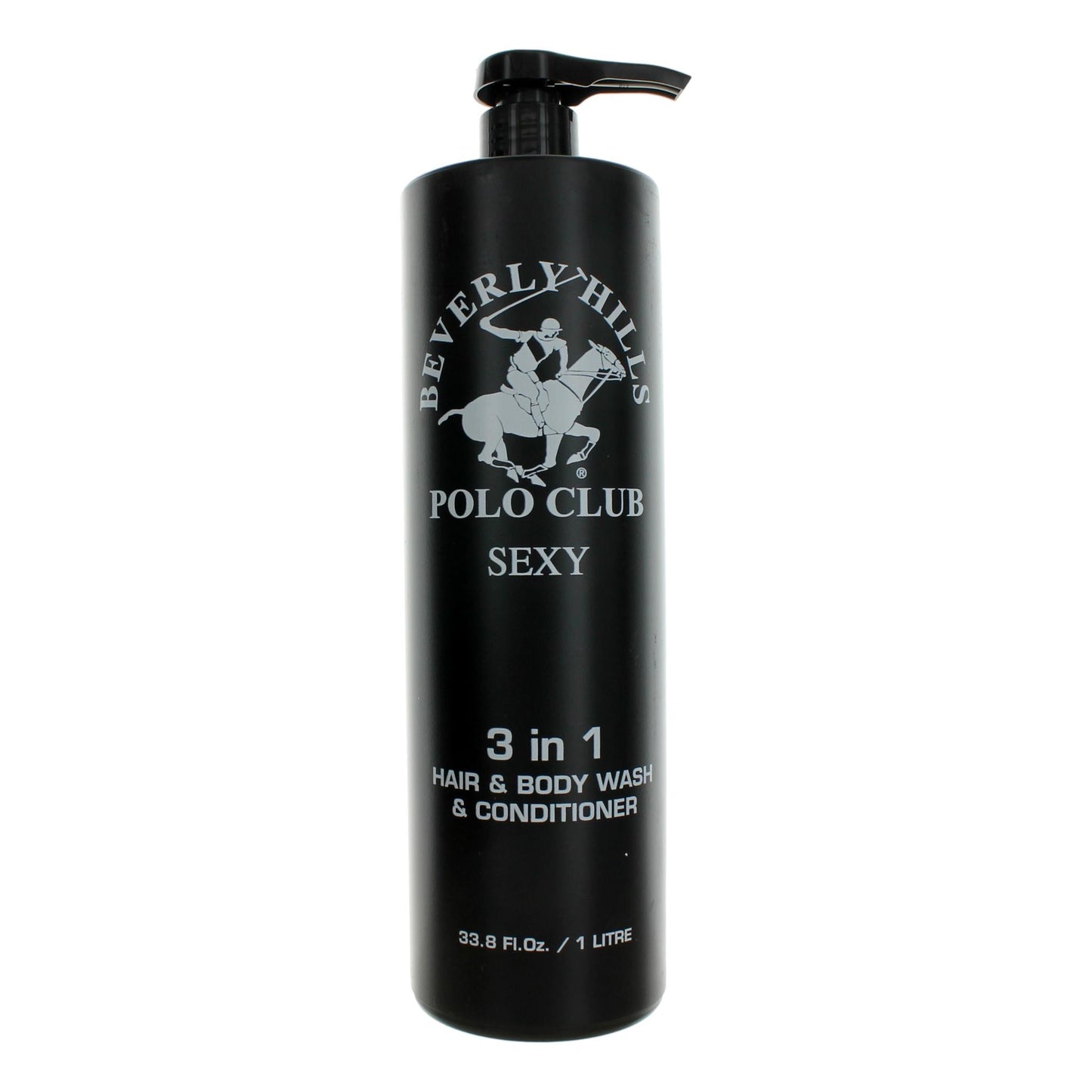 BHPC Sexy, 33.8oz 3 en 1, champú, acondicionador y gel de baño para hombre