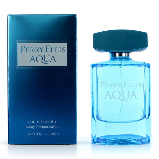 Perry Ellis Aqua de Perry Ellis, Eau de Toilette en Espray de 100 ml para Hombre