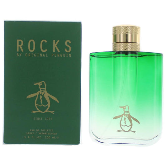 Original Penguin Rocks by Munsingwear, 3.4 oz Eau De Toilette Spray for Men