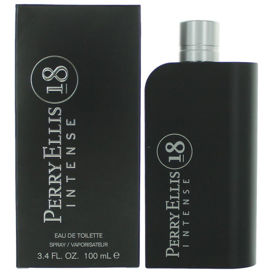 Perry Ellis 18 Intense de Perry Ellis, Eau de Toilette en espray de 3.4 oz para hombres