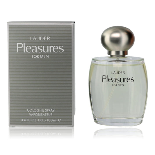 Placeres para hombres de Estee Lauder, colonia en spray de 3.4 oz para hombres
