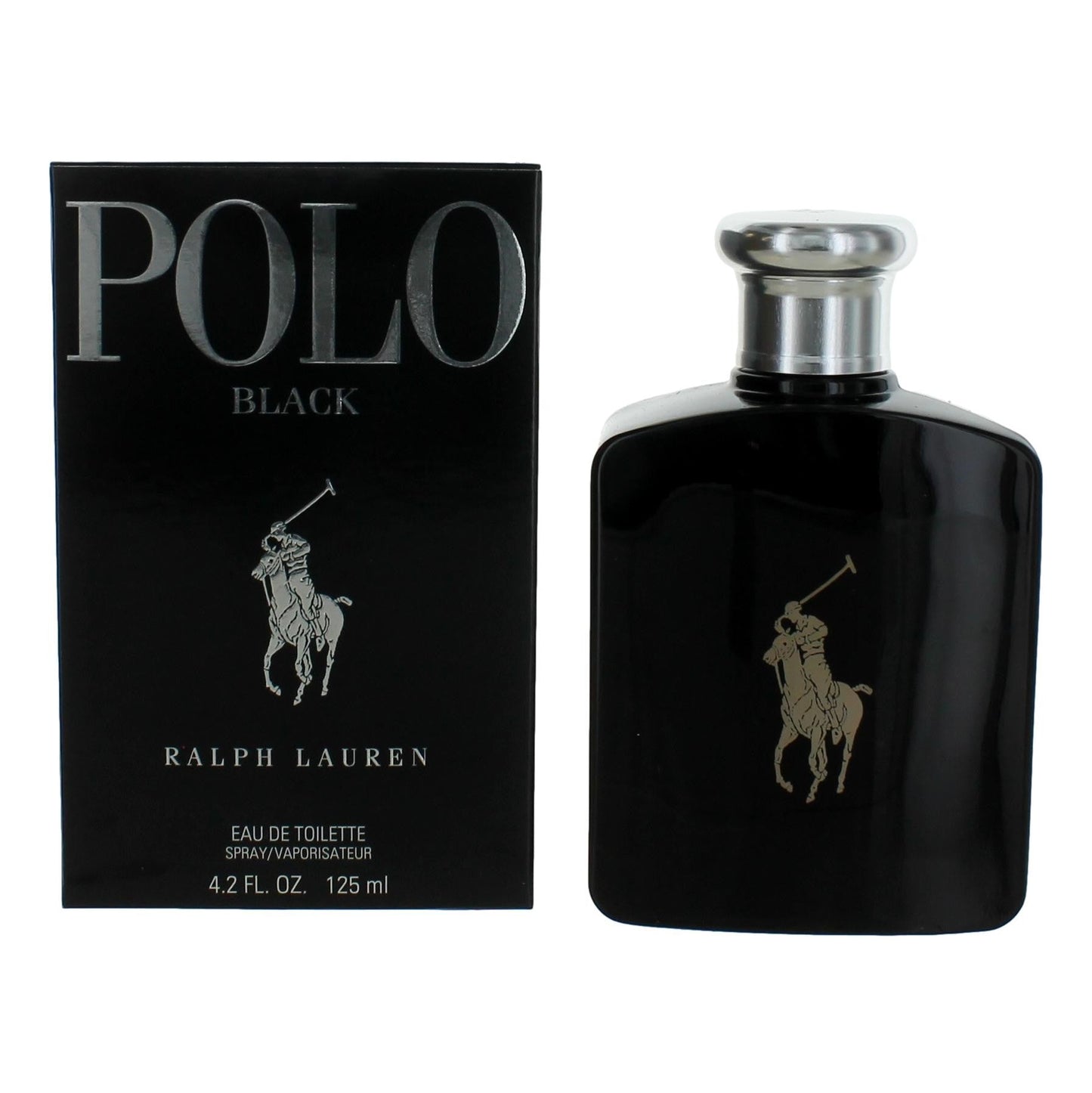 Polo Black by Ralph Lauren, 4.2 oz Eau De Toilette Spray for Men