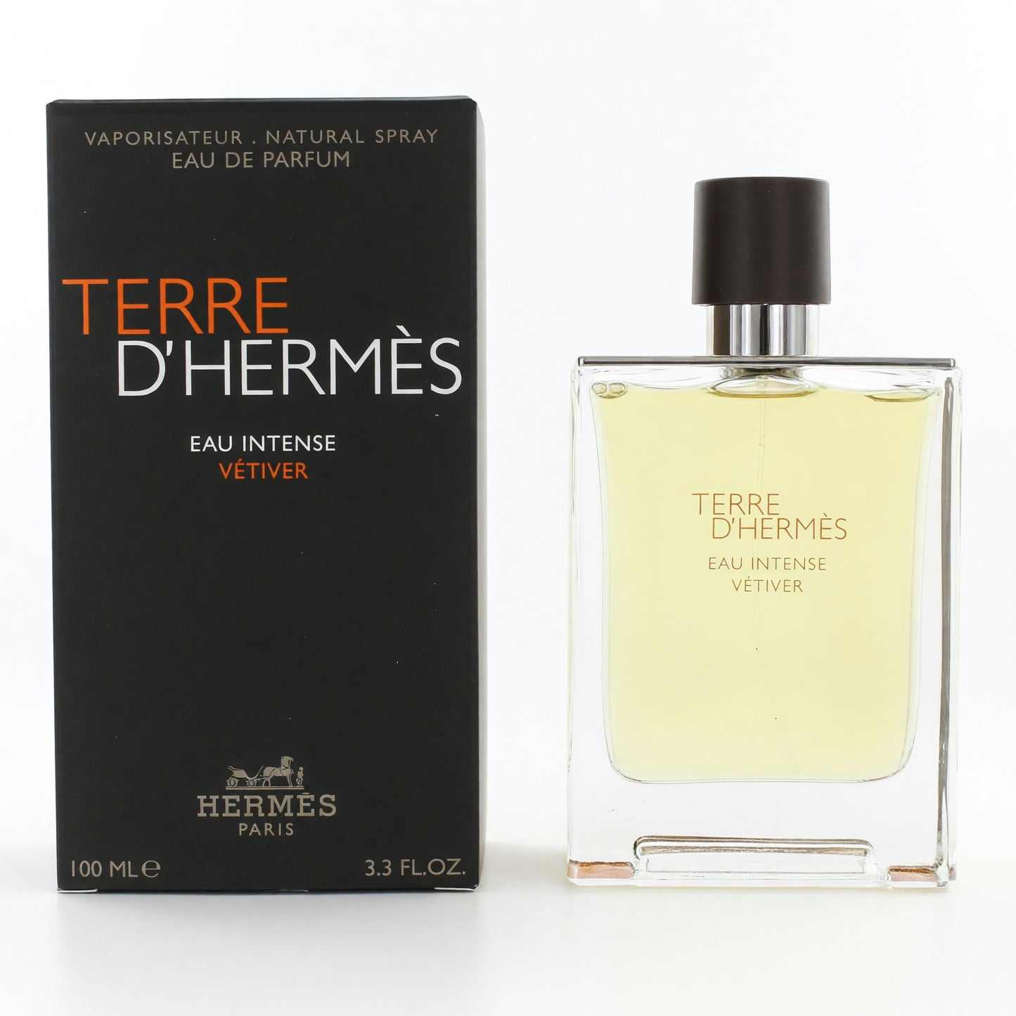 Terre D'Hermes Eau Intense Vetiver de Hermes, Spray EDP de 100 ml para Hombres