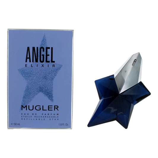 Angel Elixir by Thierry Mugler, 1.6 oz Eau De Parfum Refillable Spray for Women - 101 Perfume Plus