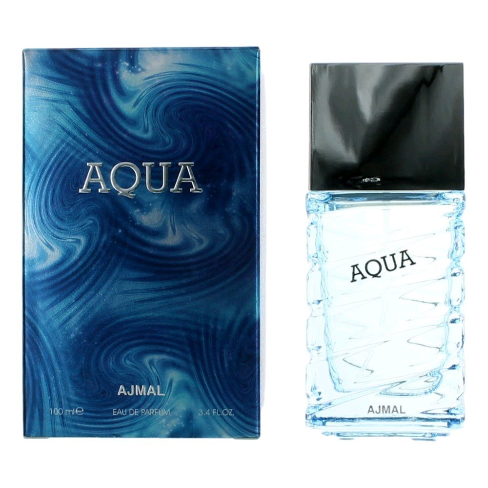 Aqua by Ajmal, 3.4 oz Eau De Parfum Spray for Men - 101 Perfume Plus