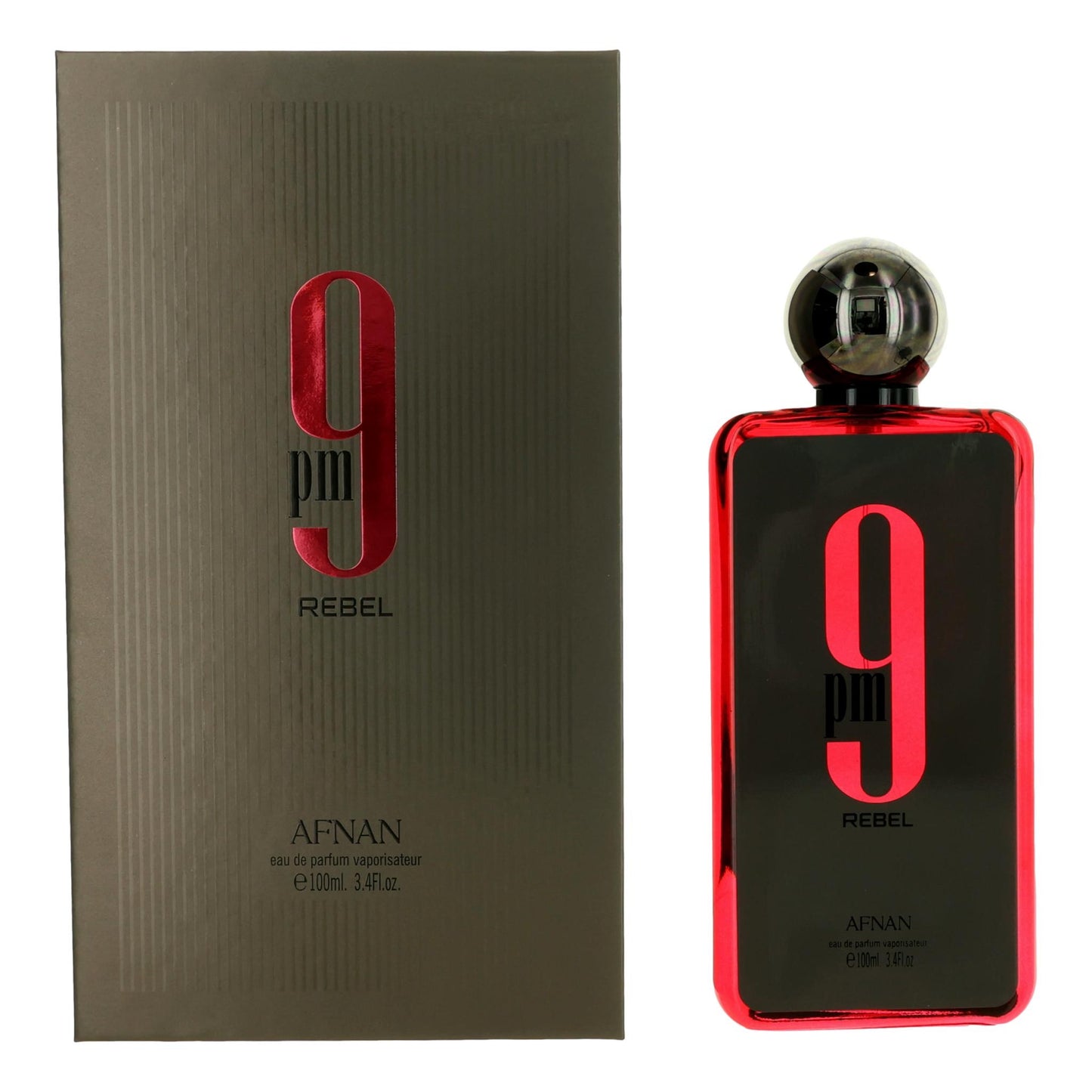 9 PM Rebel de Afnan, Eau de Parfum en spray de 100 ml unisex