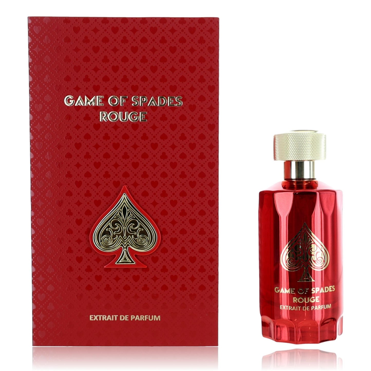 Game of Spades Rouge de Jo Milano, Extracto de Perfume en Spray de 3.4oz para Unisex