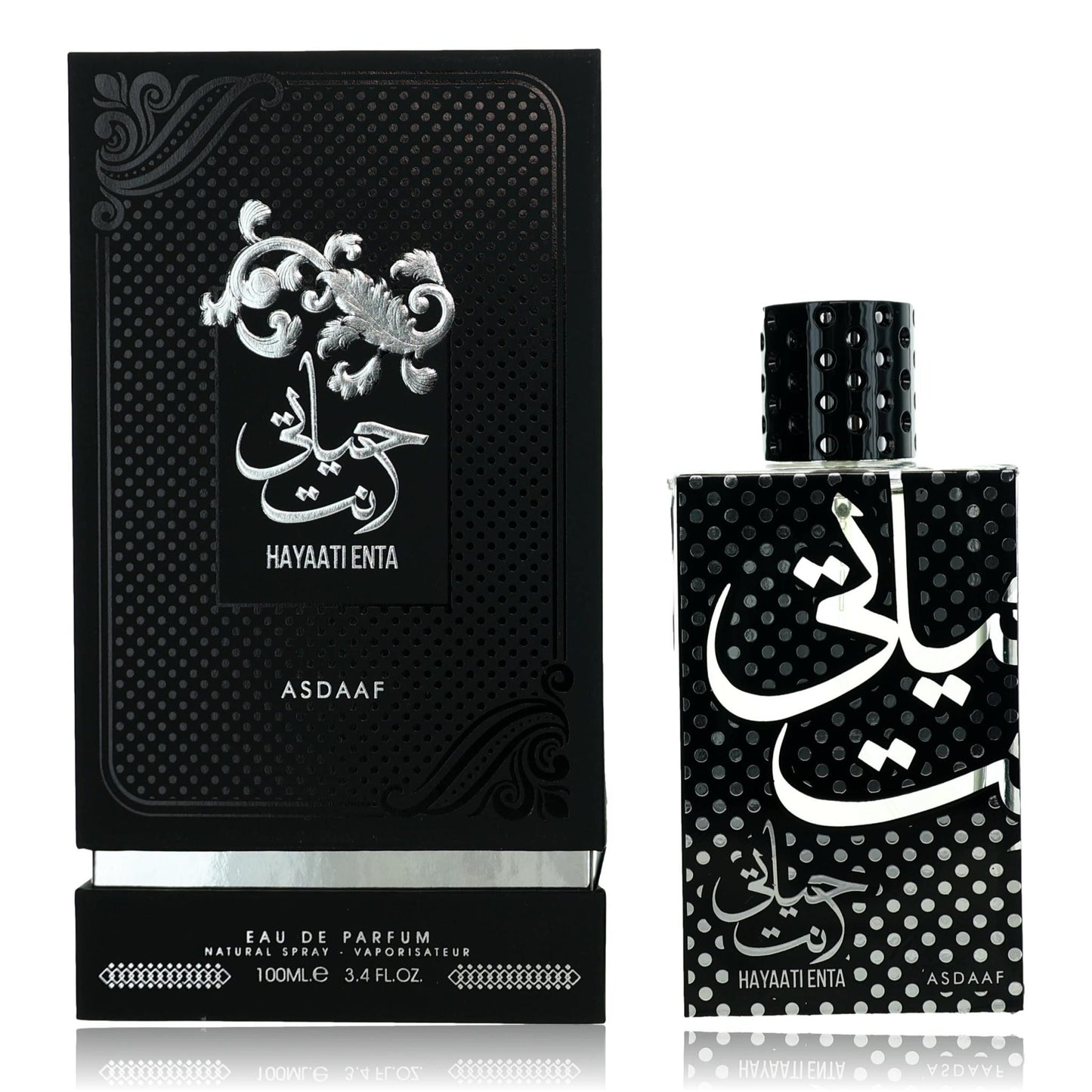 Asdaaf Hayaati Enta de Lattafa, EDP en espray de 3.4 oz para unisex